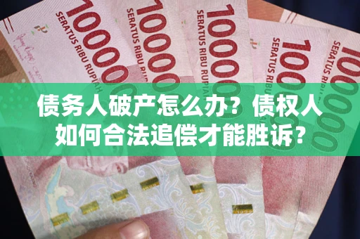 济南债务人破产怎么办？债权人如何合法追偿才能胜诉？