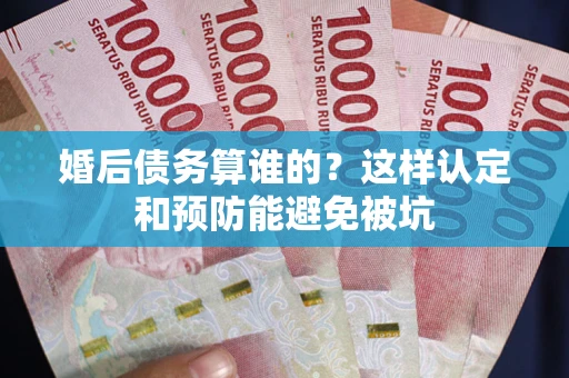 济南婚后债务算谁的？这样认定和预防能避免被坑