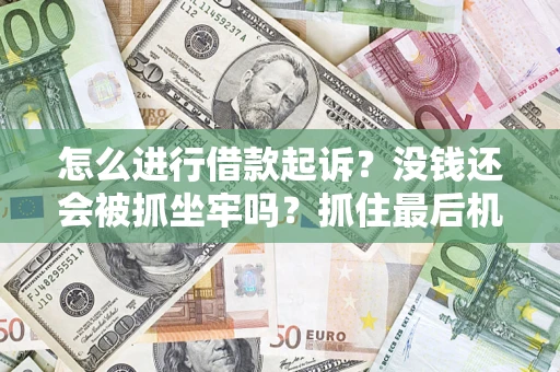 济南怎么进行借款起诉？没钱还会被抓坐牢吗？抓住最后机会！