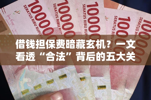 济南借钱担保费暗藏玄机？一文看透“合法”背后的五大关键陷阱